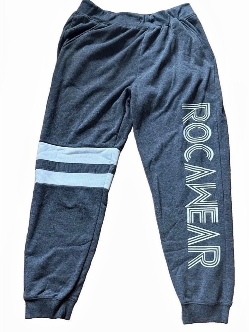 Rocawear Color Block Jogger Pants Gray 2XL
